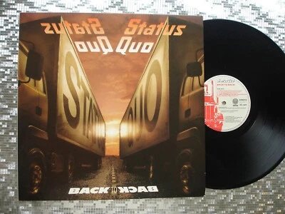 Status Quo ~ Back To Back ~ Vintage UK IMPORT LP  	Vertigo – VERH 10 - Image 1 of 4