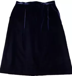 Koret Velvet Skirt 14 Purple Witchy Fairy Grunge Whimsigoth USA Union Midi Vtg - Picture 1 of 20