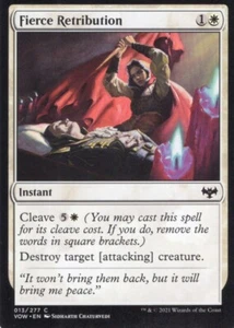 FIERCE RETRIBUTION 013/277 INNISTRAD CRIMSON VOW MTG MAGIC NM (yourdeckbuilder) - Picture 1 of 1