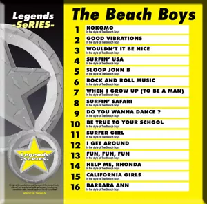 THE BEACH BOYS LEGEND SERIES NEW KARAOKE CD+G Vol-154 Surfer Girl, I Get Around - Picture 1 of 2