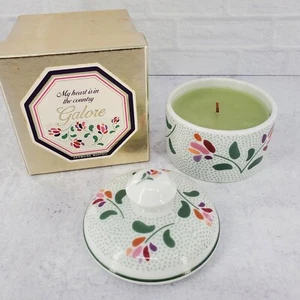 Germaine Monteil GALORE Perfume My Heart Is in the Country Vintage Candle New - Picture 1 of 10