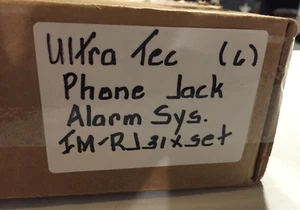 Menge 6 UltraTech Telefonbuchsen Alarm Sys., IM-RJ31xset, ungeöffnet - Bild 1 von 5