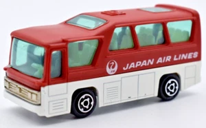 Majorette n. 262 Mini Bus Japan Air Lines rosso. Vintage. Prodotto in Francia... - Foto 1 di 4