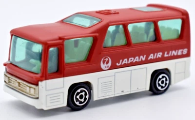 Majorette n. 262 Mini Bus Japan Air Lines rosso. Vintage. Prodotto in Francia... - Immagine 1 di 4