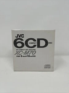 JVC 6 CD Compact Disc Magazine Cartridge Car Changer Model XC-M70 New In Box! - Picture 1 of 3
