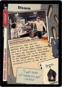 X-Files CCG Disarm XF96-0021v1 - Imagen 1 de 2