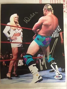 DEBRA MCMICHAEL & BAD ASS BILLY GUNN WWE WWF TNA SIGNED 8x10 PHOTO PSA/DNA COA - Picture 1 of 6