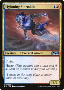 1x Lightning Stormkin - NM MTG Foil -  Core Set 2020 - Bild 1 von 1