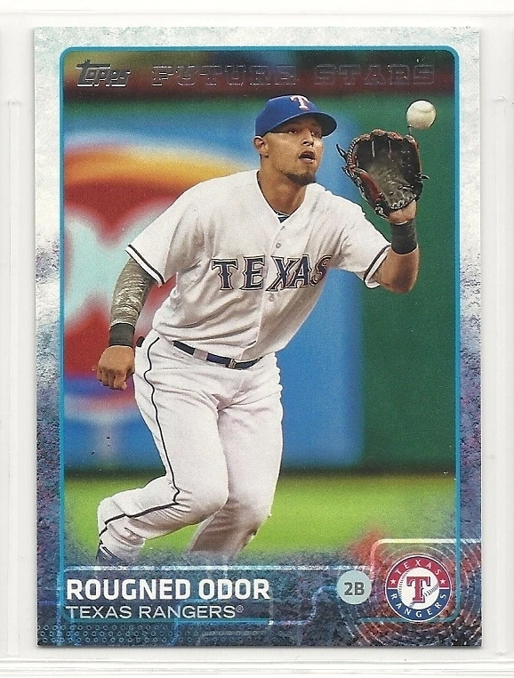 2016 Topps Baseball Series Two - #491 - Rougned Odor - Texas Rangers - Image 1 of 1