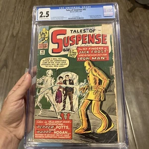 Tales of Suspense 45 CGC 2.5 1st appearance of Happy Hogan & Pepper Potts - Picture 1 of 4