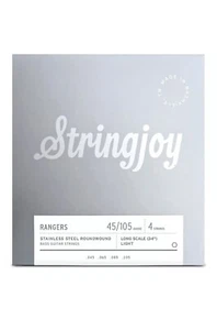 Stringjoy Rangers 4 String Long Scale Stainless Steel Bass Guitar Strings 45-105 - Picture 1 of 1