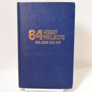 64 Hobby Projects for Home Car 1969 Brown & Olsen 1st Edition 1st Printing Hdcvr - Imagen 1 de 12