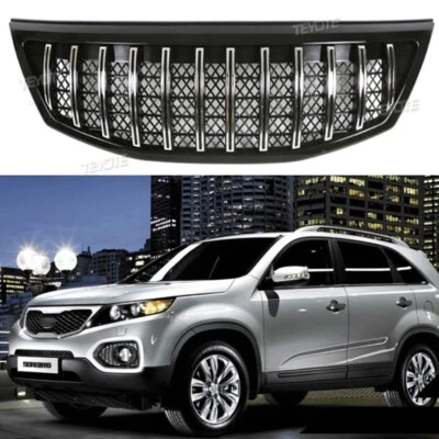 Rejilla delantera rejilla superior vertical compatible con KIA Sorento 2009-2012 rendimiento Foto 1 de 4