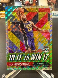 2019 Panini Mosaic LeBron James In It To Win It #17 Basket NBA SP - Foto 1 di 2