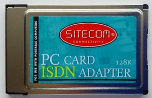 SPECIAL FOR fla3231 Sitecom karta PC ISDN adapter 128K, kabel, oprogramowanie, 2 dyski - Zdjęcie 1 z 3