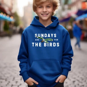 Kids Philadelphia Football Hoodie Youth Sweatshirt Unisex Sweater - Picture 1 of 22