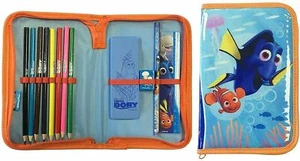 FINDING DORY gefüllte Bleistifthülle 12-teiliges Set + Reißverschlussetui - Bild 1 von 1