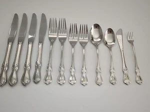 Camelote Reed and Barton 12 piezas mixtas (cuchillos, tenedores, cucharas) (KH5) - Imagen 1 de 12