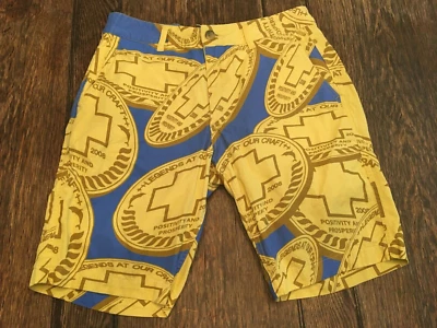 РОЗОВЫЙ ДЕЛЬФИН позитивность и процветание мужчин 32 шорты хип-хоп streetwear WOW - Изображение 1 из 4