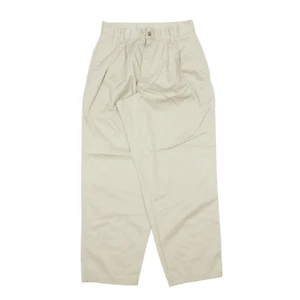 HIGH LAND Plissee Chino Hose Beige Regular Straight Mädchen W26 L29 - Bild 1 von 6