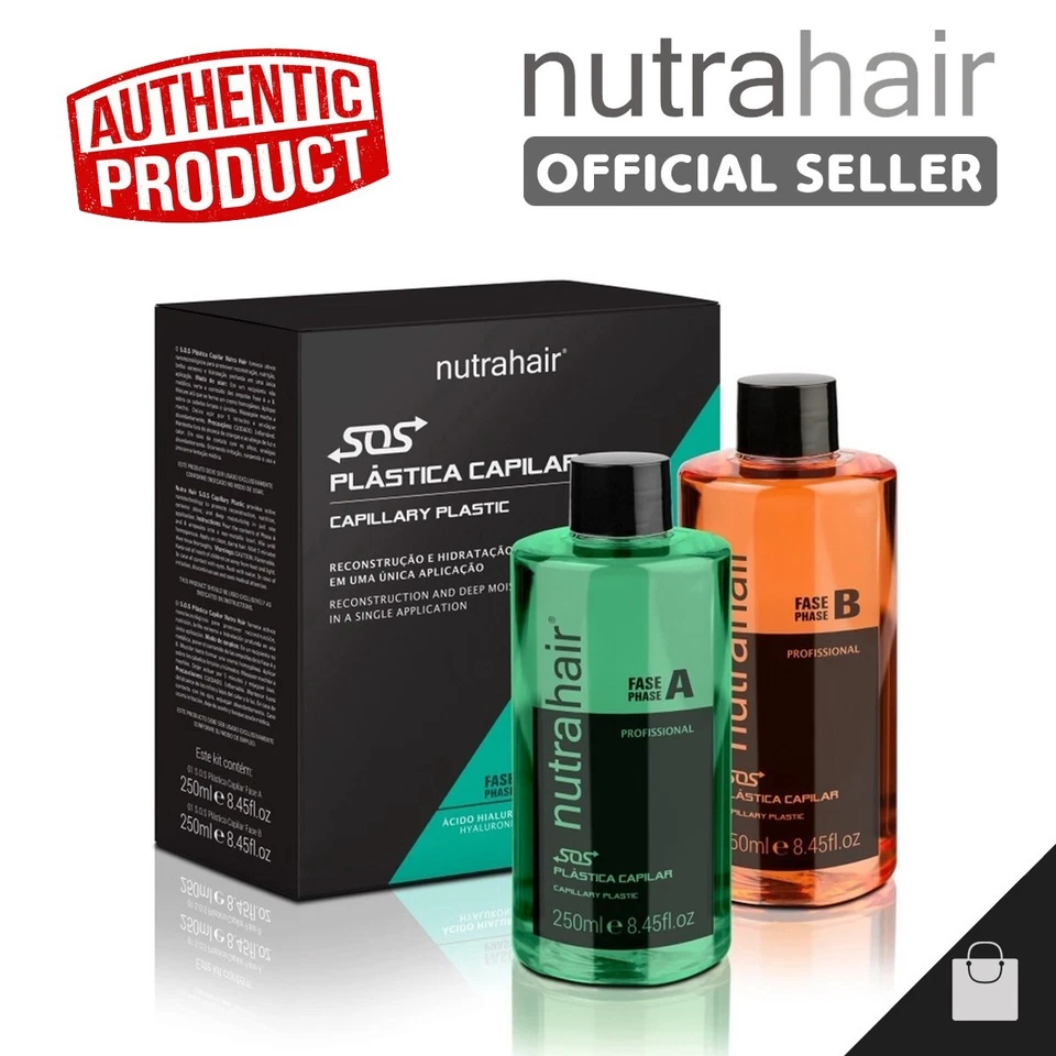 Nutrahair SOS Capilar Plástico Reconstructivo Alisado Nutra Queratina Cabello Foto 1 de 4