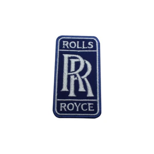Rolls Royce Blue Motor Car Logo Patch Iron On Patch Sew On Badge Embroidered Pa - Picture 1 of 1