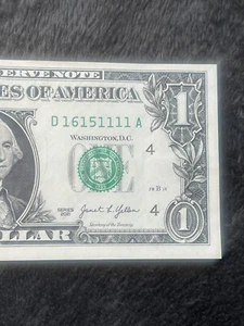 $1 2021 Fancy 6 Of A Kind 1s Trinary  16151111 - Picture 1 of 4