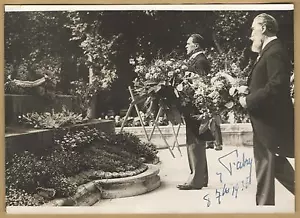 Jean Fabry (1876-1968) - Homme politique - Photo signée en 1933 - Autographe - Picture 1 of 2