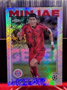 2024-25 Topps Chrome Minjae Kim Toppsfractor 08/52 Bayern Munich South Korea - Picture 1 of 2