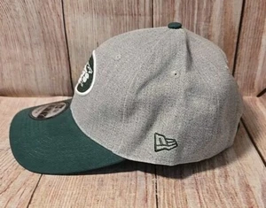 New Era Men s New York Jets Bind Back Snapback Hat/Cap Gray/Green, NEW/ NO TAGS - Picture 1 of 5