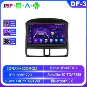 For Honda CRV 2 2002-2006 Android Auto Car Radio CarPlay Multimedia Video Player - Picture 1 of 30
