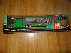 NASCAR Bobby Labonte #18 Winner's Circle Trailer Rig *NEW* - Picture 1 of 5