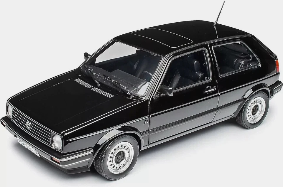 188554 Volkswagen Golf CL Mk2 Black Norev 1/18