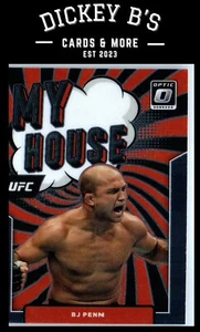 2022 Donruss Optic UFC My House #17 BJ Penn - Bild 1 von 2