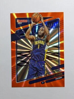 2020-21 Donruss ORANGE LASER #116 T.J. Warren - Image 1 of 2