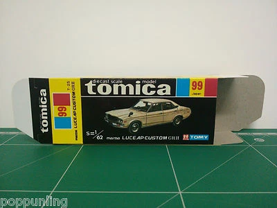 CAJA REPRODUCCIÓN para Tomica Caja Negra Nº99 Mazda Luce AP Custom GR II Foto 1 de 4