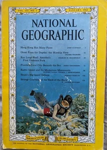 National Geographic Magazine - January 1962, Vol. 121, No 1 - Picture 1 of 2