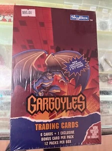 Gargoyles Vintage trading cards Skybox Booster box 12 packs Sealed Unopened - Foto 1 di 6