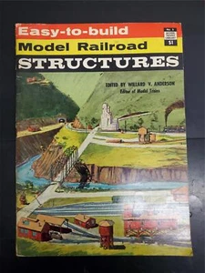 Vtg 1958 Model Trains Library No. 5 Easy To Build Model Railroad Structures Mag. - Picture 1 of 10
