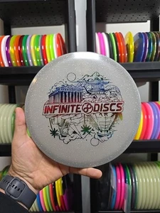 Infinite Discs Mf C-Blend Kon Tiki 166g #2 Metal Flake Disc Golf Midrange - Picture 1 of 6