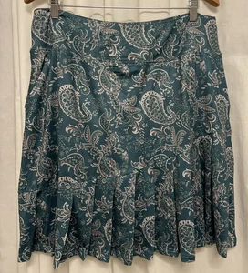Pinspark Women Size3x Green grey Print Tummy Control Golf /Tennis Skort NWT - Picture 1 of 10