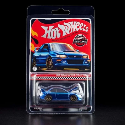 Hot Wheels Red Line Club RLC 1998 EXCLUSIVO SUBARU 22B-STI SELLADO DE FÁBRICA/NUEVO Foto 1 de 4