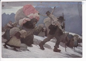 TIROL , KÜNSTLERKARTE THOMAS WALCH , IMST , " AUSGEWIESEN " , NR. 2 , ca1925 - Picture 1 of 2
