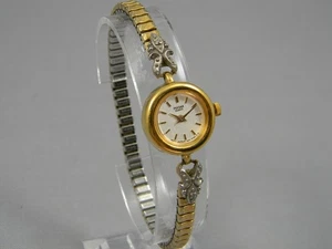 Vintage Pulsar by Seiko Watch Women Dainty 18mm New Battery Stretch Band 5.75"+ - Picture 1 of 15