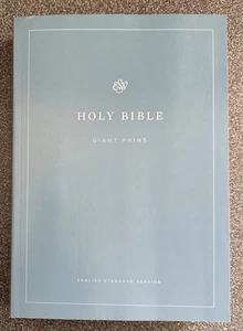 ESV Economy Bible Giant Print by Crossway Books Paperback 2018 Easy Read NEW - Picture 1 of 3