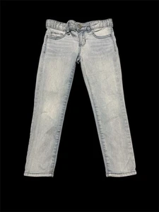 Jeans Gap Denim Grigio Alto Elasticizzato Jegging Caviglia Ragazzo Taglia 6 - Foto 1 di 5