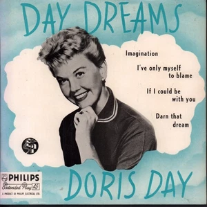 Doris Day Day Dreams 7" vinyl UK Philips 1957 ep in pic sleeve - label centre - Picture 1 of 3