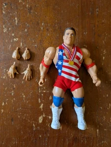 MATTEL WWE SUPERSTARS KURT ANGLE LOSE KOMPLETT WRESTLING FIGUR - Bild 1 von 3