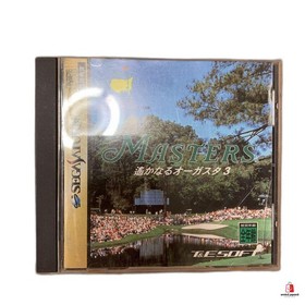 Masters Harukanaru Augusta 3 (sega saturn,1995) from japan good Used
