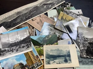 Lot 50+ Vintage & Antique Foreign Mostly European Postcards - Posted & Unposted - Picture 1 of 16